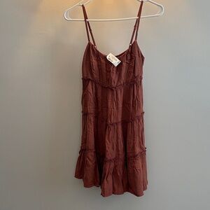 NWT Aeropostale Brown Mini Dress, size xs